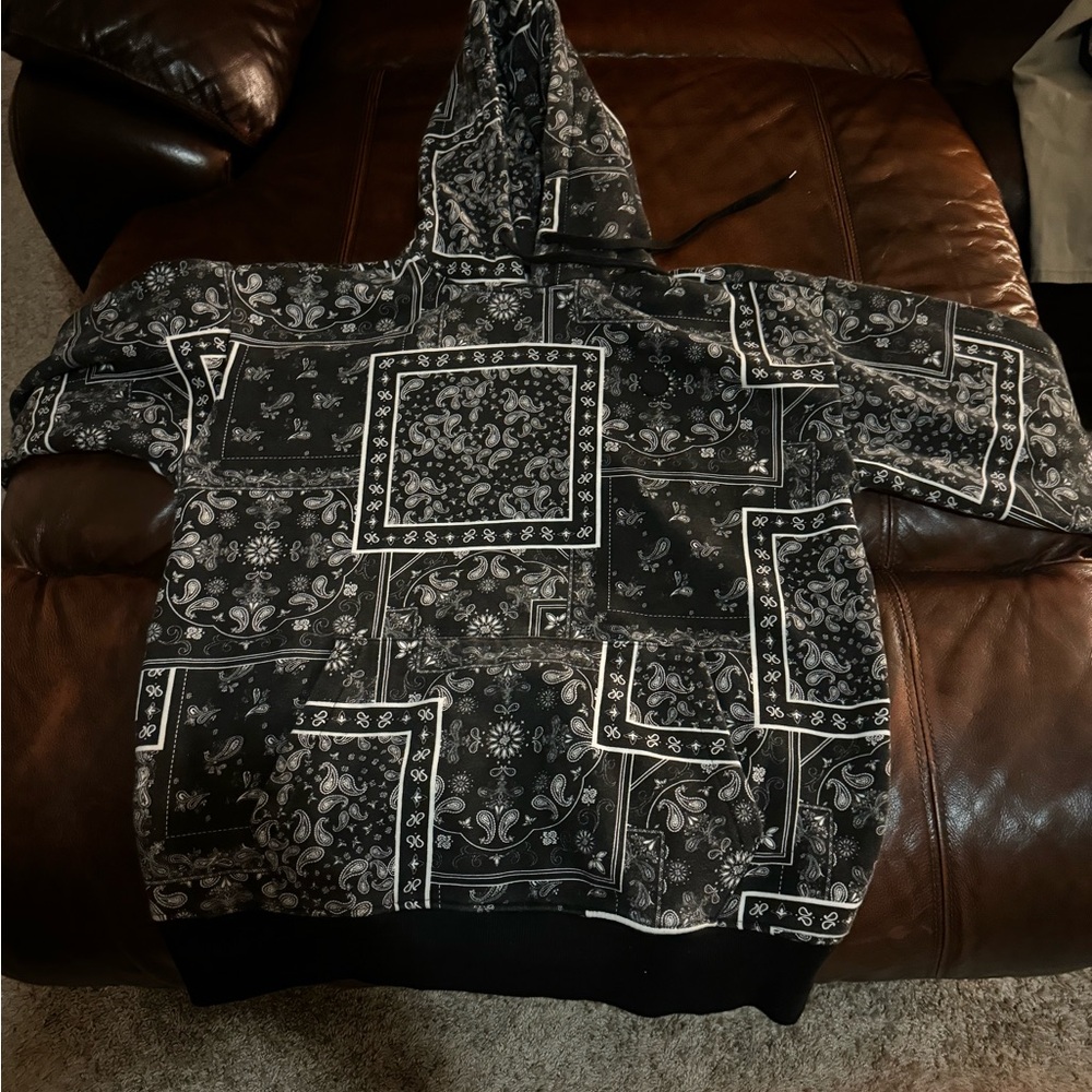 Ninth Hall Bandana Black Hoodie